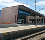 Estacion de alta velocidad de Riells i Viabrea a Breda